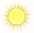 Ikona přímé slunce